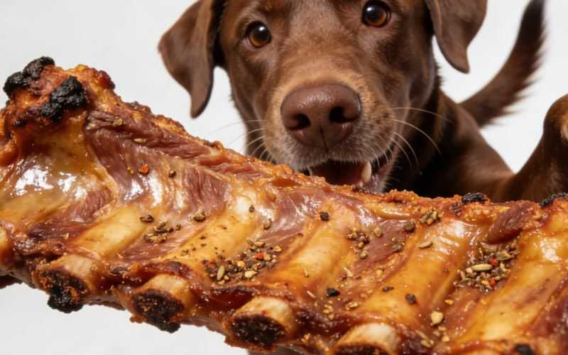 Rib Bones: A Tasty Dog Treat or Health Hazard?