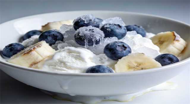 Dog-Friendly Blueberry Banana Frozen Yogurt Recipe